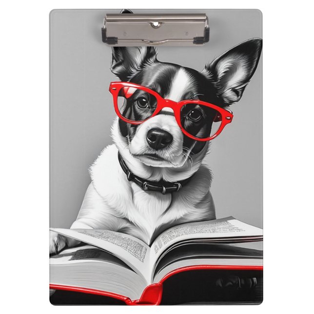 Pranchetas Livro de Leitura de Cães (Frente)