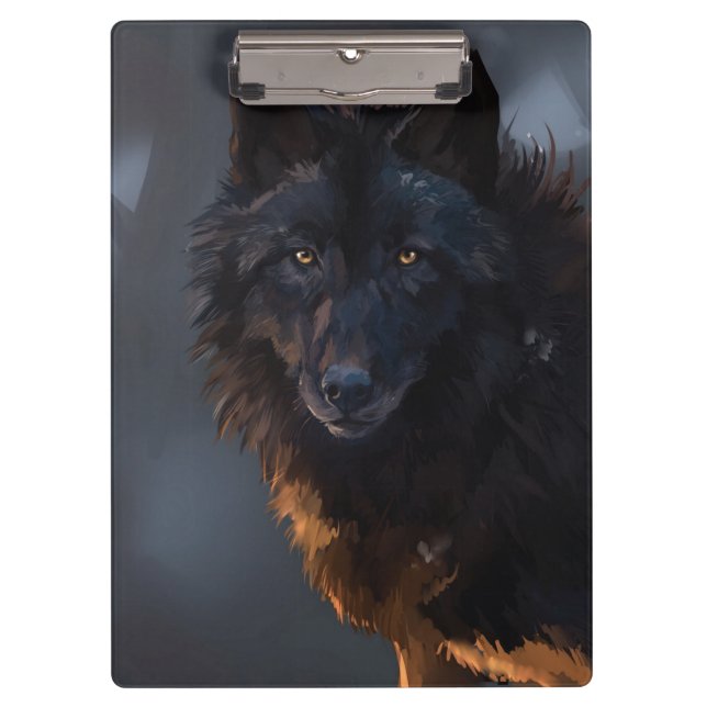 Pranchetas Lobo negro (Frente)