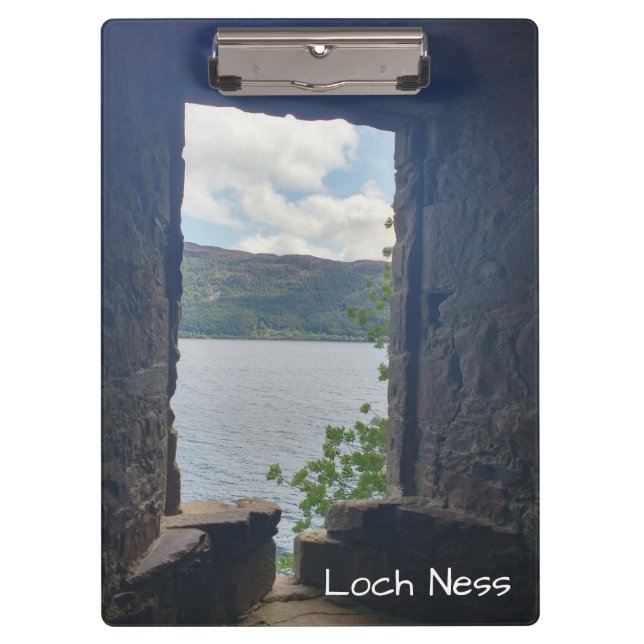 Pranchetas Loch Ness visto do Castelo Urquhart (Frente)