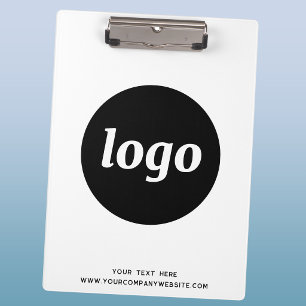 Pranchetas Logotipo com Texto de Marcação Empresarial Promoci