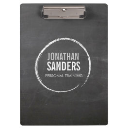 Pranchetas LOGOTIPO DE ESCAPE DO TREINADOR PESSOAL Personaliz