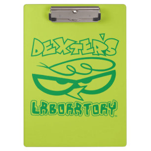 Pranchetas Logotipo de rosto do laboratório do Dexter