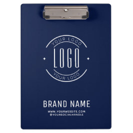 Pranchetas logotipo empresarial personalizado moderno da empr