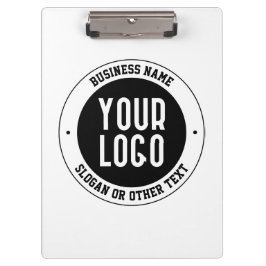 Pranchetas Logotipo ou Design da sua empresa | Texto editável