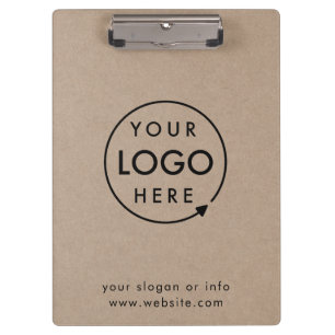 Pranchetas Logotipo Rustic Kraft   Business Corporate Modern