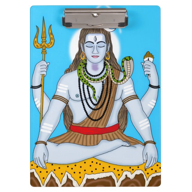 Pranchetas Lord Shiva Clipboard (Frente)