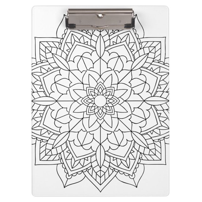 Pranchetas Lotus Flower Mandala (Frente)