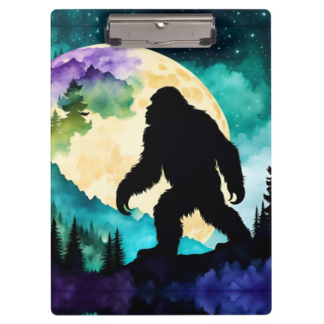Pranchetas Lua de Cheio Sasquatch na Montanha II (Frente)