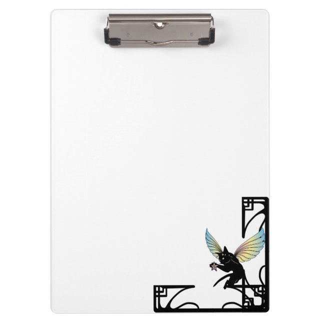 Pranchetas Lua de Gato Cósmico e estrelas (Frente)