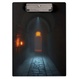 Pranchetas Luxury Gothic Castle Halloween Clipboard