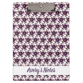 Pranchetas Luxury Violet Ivory Floral