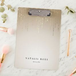 Pranchetas Luzes de string de chuva de ouro personalizadas