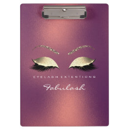 Pranchetas Makeup Beauty Studio Lashes Copper Bronze Luxo