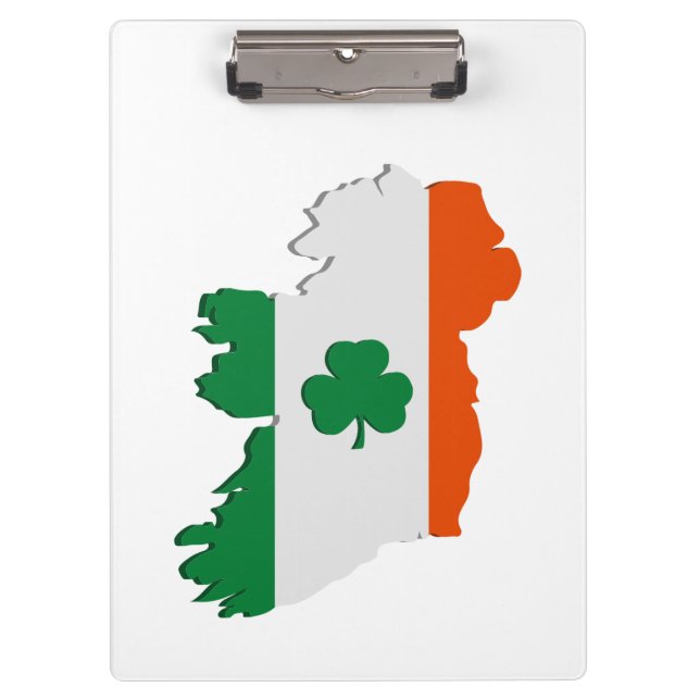 Pranchetas Mapa da Irlanda (Frente)