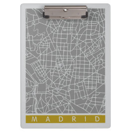Pranchetas Mapa de Madrid