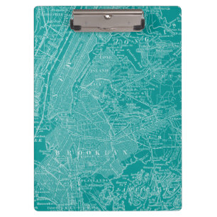 Pranchetas Mapa gráfico de Nova York