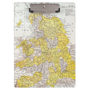 PRANCHETAS MAPA: INGLATERRA & WALES