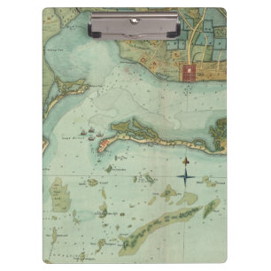 PRANCHETAS MAPA: JAMAICA, 1756