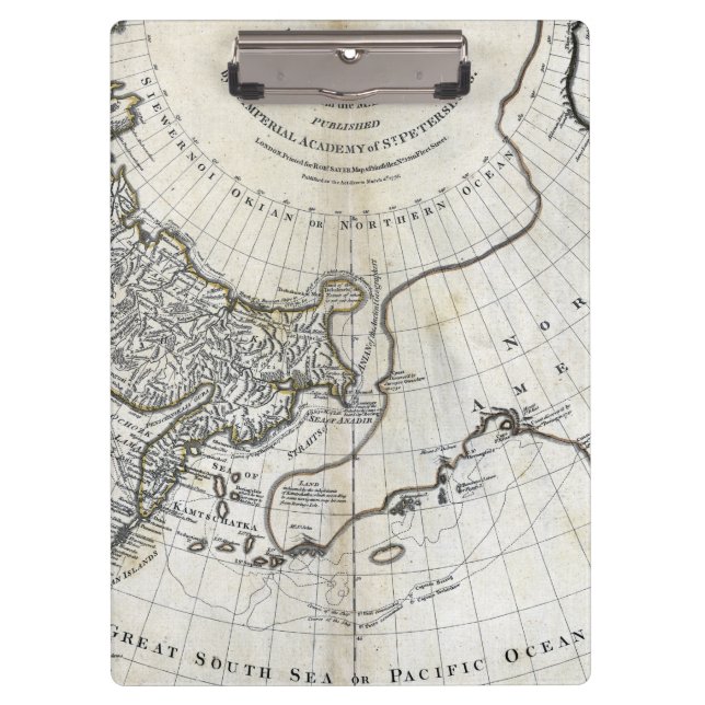 PRANCHETAS MAPA: NORTH PACIFIC (Frente)