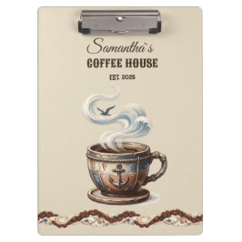 Pranchetas Marca Personalizada do Café Costeiro