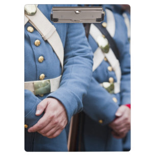 Pranchetas Marines da era da Guerra Civil dos EUA, militar