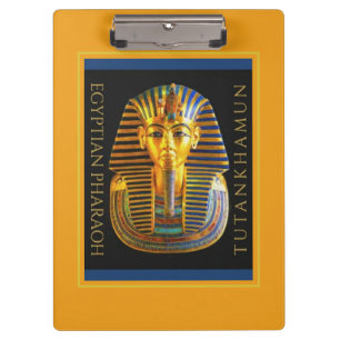 PRANCHETAS MÁSCARA DOURADA DE BURIAL TUT-ANKH-AMUN