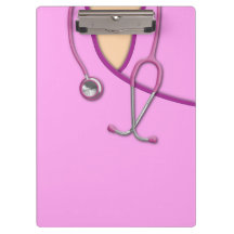 Médico cor-de-rosa esfrega