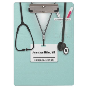 Pranchetas Médico, enfermeiro ou cuidador
