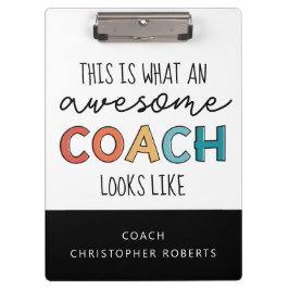 Pranchetas Melhor treinador personalizado de sempre | Present