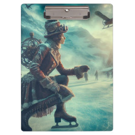Pranchetas Mensageiro de Inverno Fantasia Steampunk Vitoriana