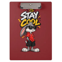 Moda de Rua Coelho Gráfico Stay Cool – Urba Divert