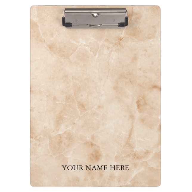 Pranchetas Modern Marble Designer Personalizado (Frente)