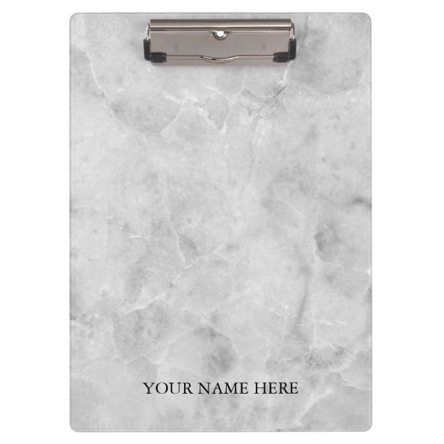 Pranchetas Modern Marble Designer Personalizado (Frente)