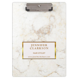 Pranchetas Moderno elegante profissional de mármore branco