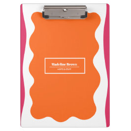 Pranchetas Moderno Fofo Abstrato Elegante Personalizado