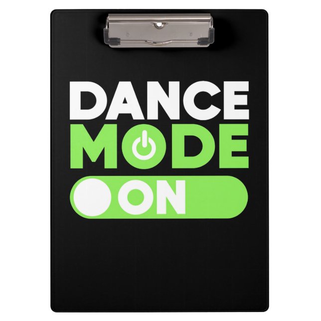 Pranchetas Modo de dança ativado (Frente)