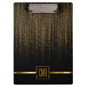 Pranchetas Monograma Galaxy Stars Lights Design