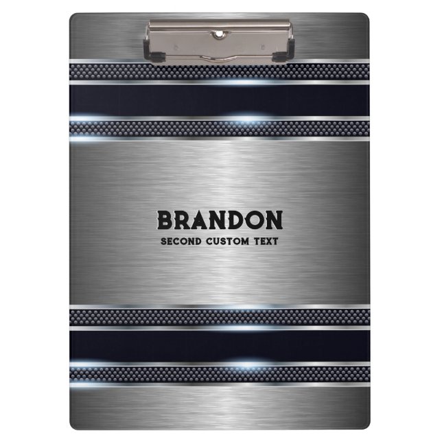 Pranchetas Monograma geométrico de designs para cinzas indust (Frente)