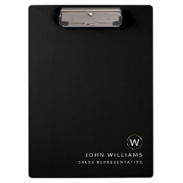 Pranchetas Monograma Moderno e Minimalista Profissional de Ne