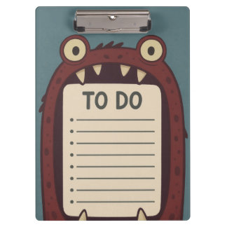 Pranchetas Monster To Do