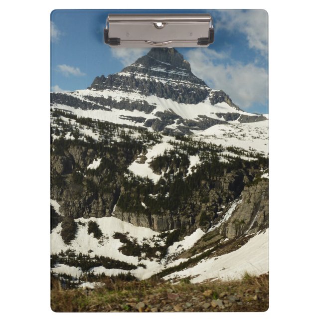 Pranchetas Montanha Reynolds desde Logan Pass em Glacier Park (Frente)