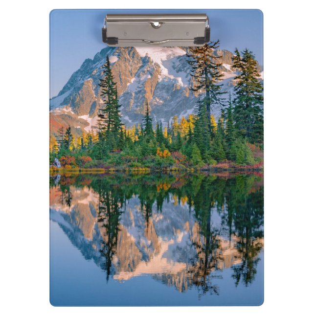 Pranchetas Monte Shuksan refletido no Reflection Lake (Frente)