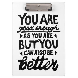 Pranchetas Motivação Cotação Lino Impressão