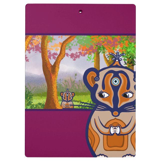 Pranchetas Mouse critter in the forrest (Verso)