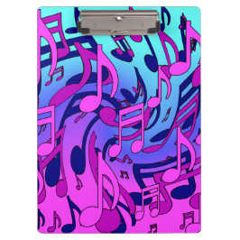 Pranchetas Música Bonita Notas Musicais Animadas Artísticas 