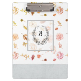 Pranchetas Na moda Modern Monogramas Girly Padrões 1974