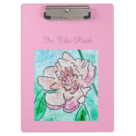Pranchetas Na Pink Peony  