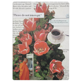 Pranchetas Não Interrompa O Tempo De Café Da Manhã Do Dinheir