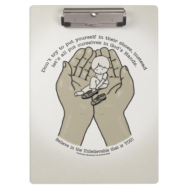 Pranchetas Nas Mãos de Deus (Frente)