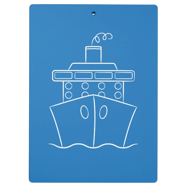 Pranchetas Navio de cruzeiro (Verso)